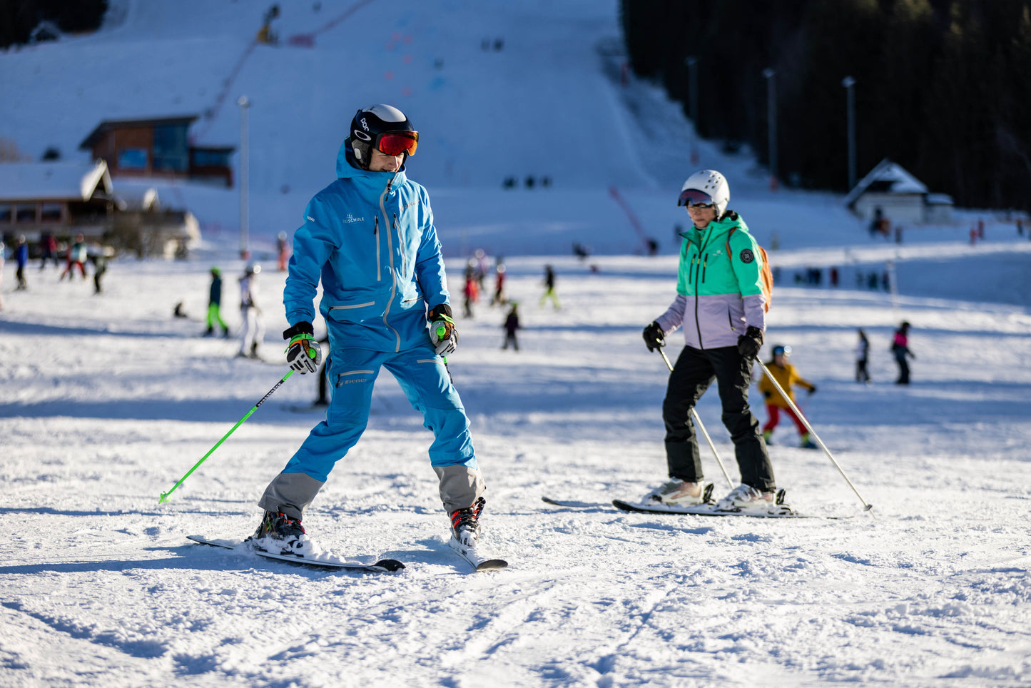 Private ski lessons