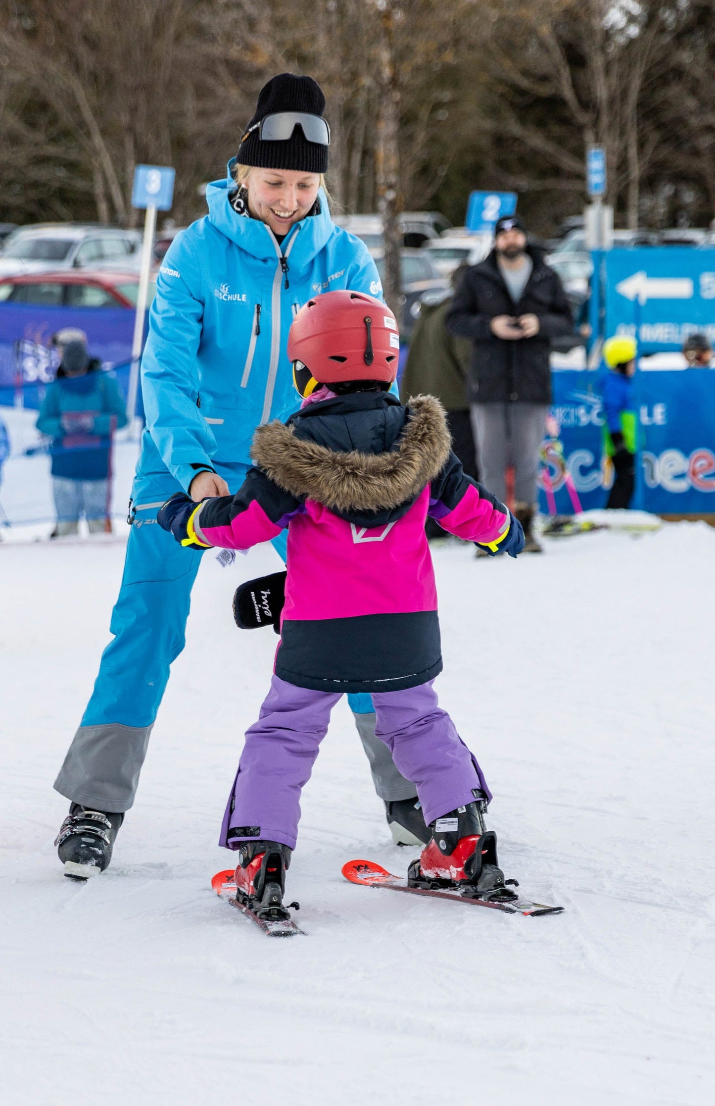 Private ski lessons