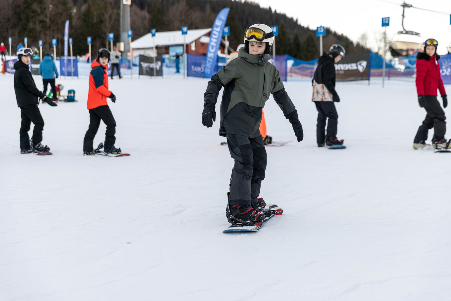 Snowboardkurs Kinder
